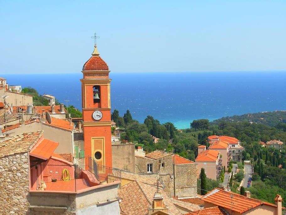 Riviera Prestige - Front De Mer - Terrasse - Parking Roquebrune-Cap-Martin Eksteriør billede